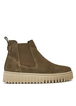 Sztyblety Tamaris 1-25405-43 Khaki ze sklepu eobuwie.pl w kategorii Botki - zdjęcie 182053579