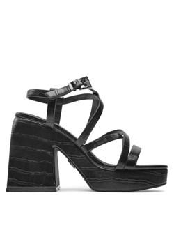 Sandały Buffalo Sydney Miss 1291578 Czarny ze sklepu eobuwie.pl w kategorii Sandały damskie - zdjęcie 182053679