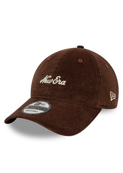 Czapka z daszkiem New Era Premium Cord 9Twenty 60595316 Brązowy ze sklepu eobuwie.pl w kategorii Czapki z daszkiem damskie - zdjęcie 182053778