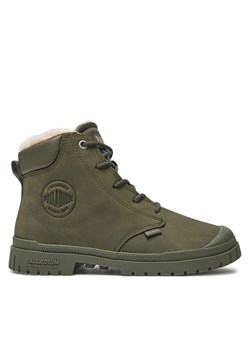 Trapery Palladium Sp20 Waterproof Wl 79067-325-M Zielony ze sklepu eobuwie.pl w kategorii Workery damskie - zdjęcie 182053786