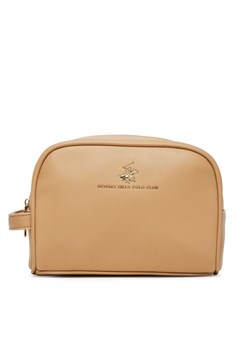 Kosmetyczka Beverly Hills Polo Club BHPC-U1-004-SS25 Beżowy ze sklepu eobuwie.pl w kategorii Kosmetyczki - zdjęcie 182053828