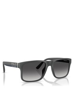 Okulary przeciwsłoneczne Polo Ralph Lauren 0PH4195U 57 55898G Szary ze sklepu eobuwie.pl w kategorii Okulary przeciwsłoneczne męskie - zdjęcie 182053948