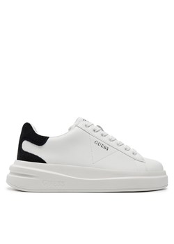 Sneakersy Guess Elbina FLJELB LEA12 Biały ze sklepu eobuwie.pl w kategorii Buty sportowe damskie - zdjęcie 182053959