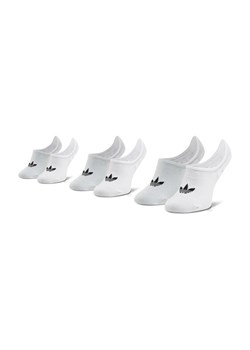 Zestaw 3 par stopek unisex adidas No-Show Socks 3P FM0676 Biały - id: 0000206745026 - marki adidas - 182054108 Zestaw 3 par stopek unisex adidas No-Show Socks 3P FM0676 Biały ze sklepu eobuwie.pl w kategorii Skarpetki dziecięce - zdjęcie 182054108