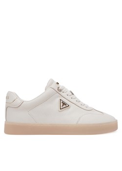 Sneakersy Guess FLJJAZ LEA12 Beżowy ze sklepu eobuwie.pl w kategorii Buty sportowe damskie - zdjęcie 182054235