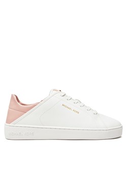 Sneakersy MICHAEL Michael Kors Jenny Lace Up 43T4JNFS1L Biały - id: 0000304203480 - marki Michael Michael Kors - 182054298 Sneakersy MICHAEL Michael Kors Jenny Lace Up 43T4JNFS1L Biały ze sklepu eobuwie.pl w kategorii Buty sportowe damskie - zdjęcie 182054298