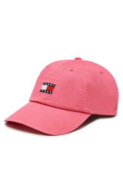Czapka z daszkiem Tommy Jeans Heritage AW0AW15848 Różowy ze sklepu eobuwie.pl w kategorii Czapki z daszkiem damskie - zdjęcie 182054348
