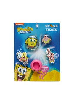 Ozdoba do butów Crocs Jibbitz Spongebob Bubble 5 Pck Kolorowy ze sklepu eobuwie.pl w kategorii Breloki - zdjęcie 182054357