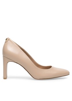Czółenka Nine West 905901 Beżowy ze sklepu eobuwie.pl w kategorii Czółenka - zdjęcie 182054368