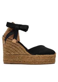 Espadryle Castañer Chiara T/8Ed/001 021458 Czarny ze sklepu eobuwie.pl w kategorii Espadryle damskie - zdjęcie 182054419