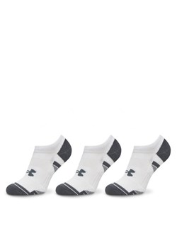Zestaw 3 par stopek unisex Under Armour Performance Tech 1379526 Biały ze sklepu eobuwie.pl w kategorii Skarpetki damskie - zdjęcie 182054425