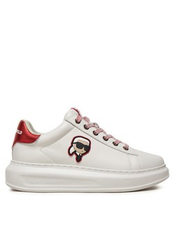 Sneakersy KARL LAGERFELD KL62531N Biały ze sklepu eobuwie.pl w kategorii Buty sportowe damskie - zdjęcie 182054447