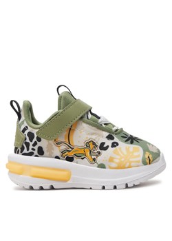 Sneakersy adidas Racer Tr23 Lionking El I IF4075 Zielony ze sklepu eobuwie.pl w kategorii Buty sportowe dziecięce - zdjęcie 182054529