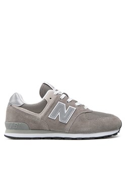 Sneakersy New Balance GC574EVG Szary ze sklepu eobuwie.pl w kategorii Buty sportowe damskie - zdjęcie 182054617