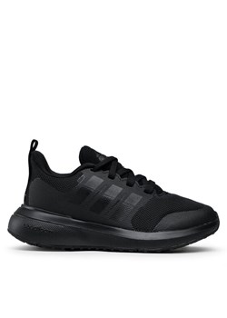 Sneakersy adidas Fortarun 2.0 Cloudfoam Sport Running Lace Shoes HP5431 Czarny ze sklepu eobuwie.pl w kategorii Buty sportowe dziecięce - zdjęcie 182054619