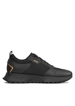 Sneakersy Boss Jonah Runn Meth 50513195 Czarny ze sklepu eobuwie.pl w kategorii Buty sportowe męskie - zdjęcie 182054739
