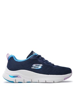 Sneakersy Skechers Infinity Cool 149722/NVMT Granatowy ze sklepu eobuwie.pl w kategorii Buty sportowe damskie - zdjęcie 182054929