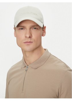 Czapka z daszkiem Calvin Klein K50K513015 Beżowy ze sklepu eobuwie.pl w kategorii Czapki z daszkiem męskie - zdjęcie 182055145