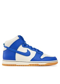 Sneakersy Nike Dunk Hi Retro Se FV6612 001 Niebieski ze sklepu eobuwie.pl w kategorii Buty sportowe męskie - zdjęcie 182055187