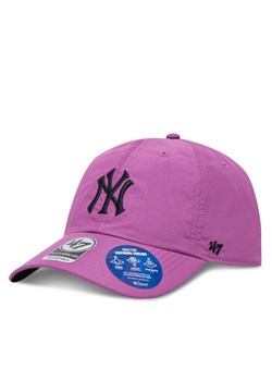 Czapka z daszkiem 47 Brand MLB New York Yankees brrr ’47 CLEAN UP B-BRRRC17BBU Fioletowy ze sklepu eobuwie.pl w kategorii Czapki z daszkiem damskie - zdjęcie 182055189