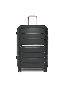 Walizka średnia Samsonite Flux 88538 1041 1INU Czarny ze sklepu eobuwie.pl w kategorii Walizki - zdjęcie 182055247
