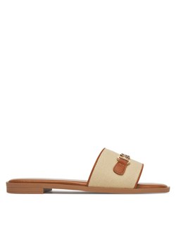 Klapki Nine West 678322-84 Beżowy ze sklepu eobuwie.pl w kategorii Klapki damskie - zdjęcie 182055345