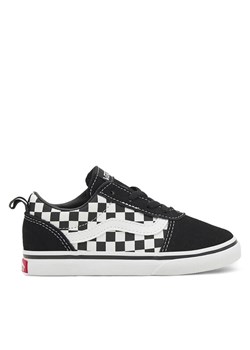 Tenisówki Vans Ward Slip-On VN0A3QU1PVJ1 Czarny ze sklepu eobuwie.pl w kategorii Trampki dziecięce - zdjęcie 182055457