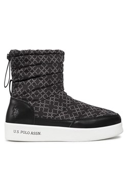 Śniegowce U.S. Polo Assn. VEGY006 Czarny ze sklepu eobuwie.pl w kategorii Śniegowce damskie - zdjęcie 182055519