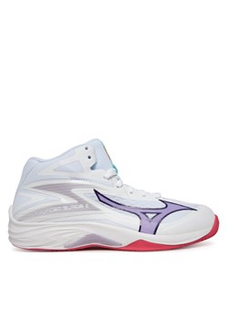Buty halowe Mizuno Hunder Blade Z Mid V1GC2375 Biały ze sklepu eobuwie.pl w kategorii Buty sportowe damskie - zdjęcie 182055536