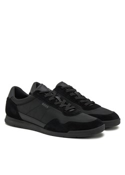 Sneakersy BOSS Titanium 50536524 Czarny ze sklepu eobuwie.pl w kategorii Buty sportowe męskie - zdjęcie 182055556