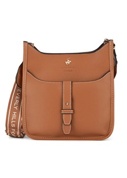 Torebka Beverly Hills Polo Club BHPC-C-016-07 Brązowy ze sklepu eobuwie.pl w kategorii Listonoszki - zdjęcie 182055627