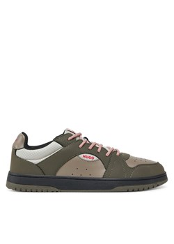 Sneakersy HUGO Hadrian 50536197 Brązowy ze sklepu eobuwie.pl w kategorii Buty sportowe męskie - zdjęcie 182055787
