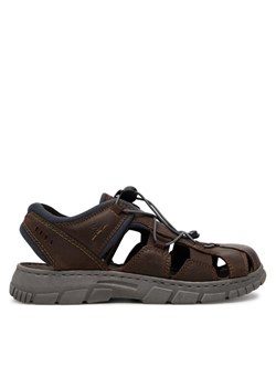 Sandały Josef Seibel Brendan 05 16805 Braun-Kombi 301 ze sklepu eobuwie.pl w kategorii Sandały męskie - zdjęcie 182055895
