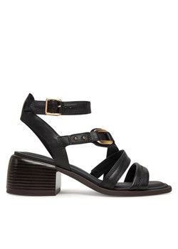 Sandały Clarks Morwyn Strap 26181243 Czarny ze sklepu eobuwie.pl w kategorii Sandały damskie - zdjęcie 182055919