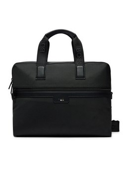 Torba na laptopa BOSS Ray 50536181 Czarny ze sklepu eobuwie.pl w kategorii Torby na laptopa - zdjęcie 182055925