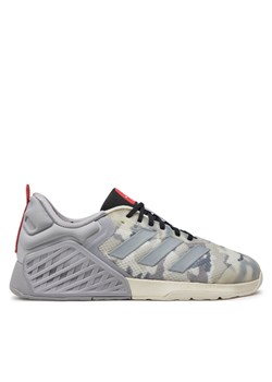 Buty na siłownię adidas Dropset 3 GFX ID8659 Szary ze sklepu eobuwie.pl w kategorii Buty sportowe męskie - zdjęcie 182055965