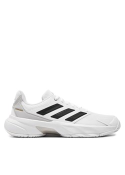 Buty do tenisa adidas CourtJam Control 3 Tennis IF7888 Biały ze sklepu eobuwie.pl w kategorii Buty sportowe męskie - zdjęcie 182056068