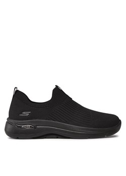Sneakersy Skechers Go Walk Arch Fit Iconic 124409/BBK Czarny - id: 0000209379419 - marki Skechers - 182056225 Sneakersy Skechers Go Walk Arch Fit Iconic 124409/BBK Czarny ze sklepu eobuwie.pl w kategorii Buty sportowe damskie - zdjęcie 182056225