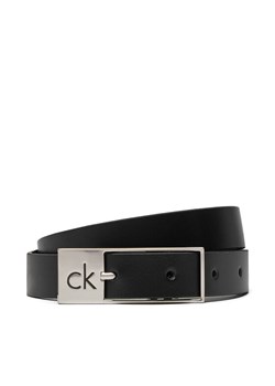 Pasek Damski Calvin Klein Ck Cut Square Buckle 2.0 K60K613155 Czarny ze sklepu eobuwie.pl w kategorii Paski damskie - zdjęcie 182056605