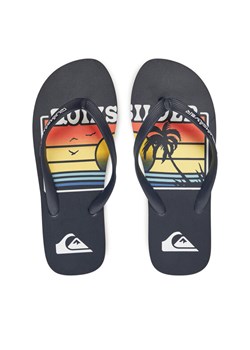 Japonki Quiksilver AQYL101371 Granatowy ze sklepu eobuwie.pl w kategorii Klapki męskie - zdjęcie 182056625