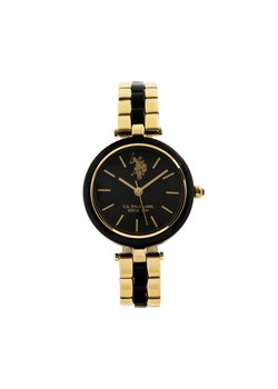 Zegarek U.S. Polo Assn. USP8362BK Złoty ze sklepu eobuwie.pl w kategorii Zegarki - zdjęcie 182056648