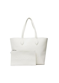 Torebka QUAZI MQS-B-001-03 Biały ze sklepu eobuwie.pl w kategorii Torby Shopper bag - zdjęcie 182056658