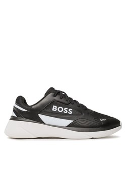 Sneakersy Boss Dean 50487577 10248104 01 Czarny ze sklepu eobuwie.pl w kategorii Buty sportowe męskie - zdjęcie 182056716