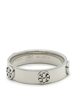 Pierścionek Tory Burch Miller Stud Ring 76882 Srebrny ze sklepu eobuwie.pl w kategorii Pierścionki - zdjęcie 182056859