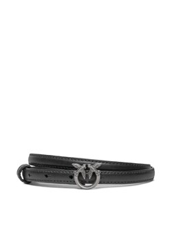 Pasek na talię Pinko Love Berry H1 Belt PE 24 PLT01 102148 A0F1 Czarny ze sklepu eobuwie.pl w kategorii Paski damskie - zdjęcie 182056868