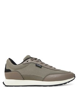 Sneakersy HUGO Icelin 50541682 Brązowy ze sklepu eobuwie.pl w kategorii Buty sportowe męskie - zdjęcie 182056909