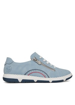 Sneakersy Rieker 42424-10 Niebieski ze sklepu eobuwie.pl w kategorii Buty sportowe damskie - zdjęcie 182056936