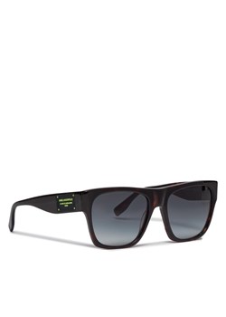 Okulary przeciwsłoneczne KARL LAGERFELD KL6074S 242 Brązowy ze sklepu eobuwie.pl w kategorii Okulary przeciwsłoneczne damskie - zdjęcie 182057017