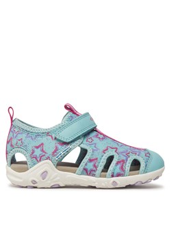 Sandały Geox J Sandal Whinberry G J45GRC 0EE04 C4A8R S Niebieski ze sklepu eobuwie.pl w kategorii Sandały dziecięce - zdjęcie 182057188