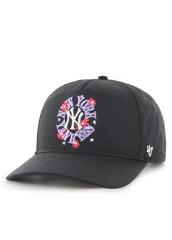 Czapka z daszkiem 47 Brand New York Yankees MLB Flora Hitch B-FLRAH17HTP Czarny ze sklepu eobuwie.pl w kategorii Czapki z daszkiem damskie - zdjęcie 182057327